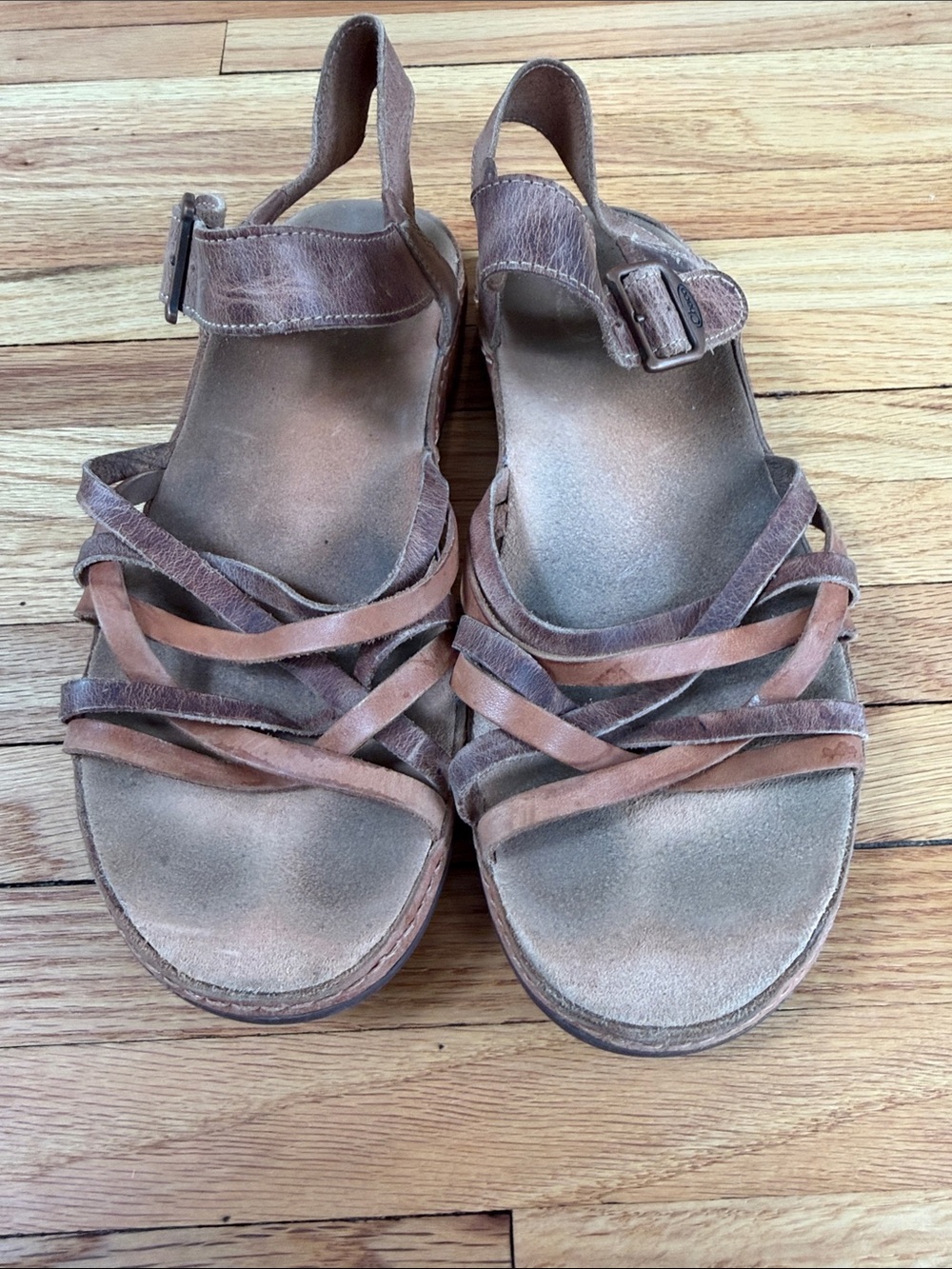 Chaco Leather Strappy Sandals